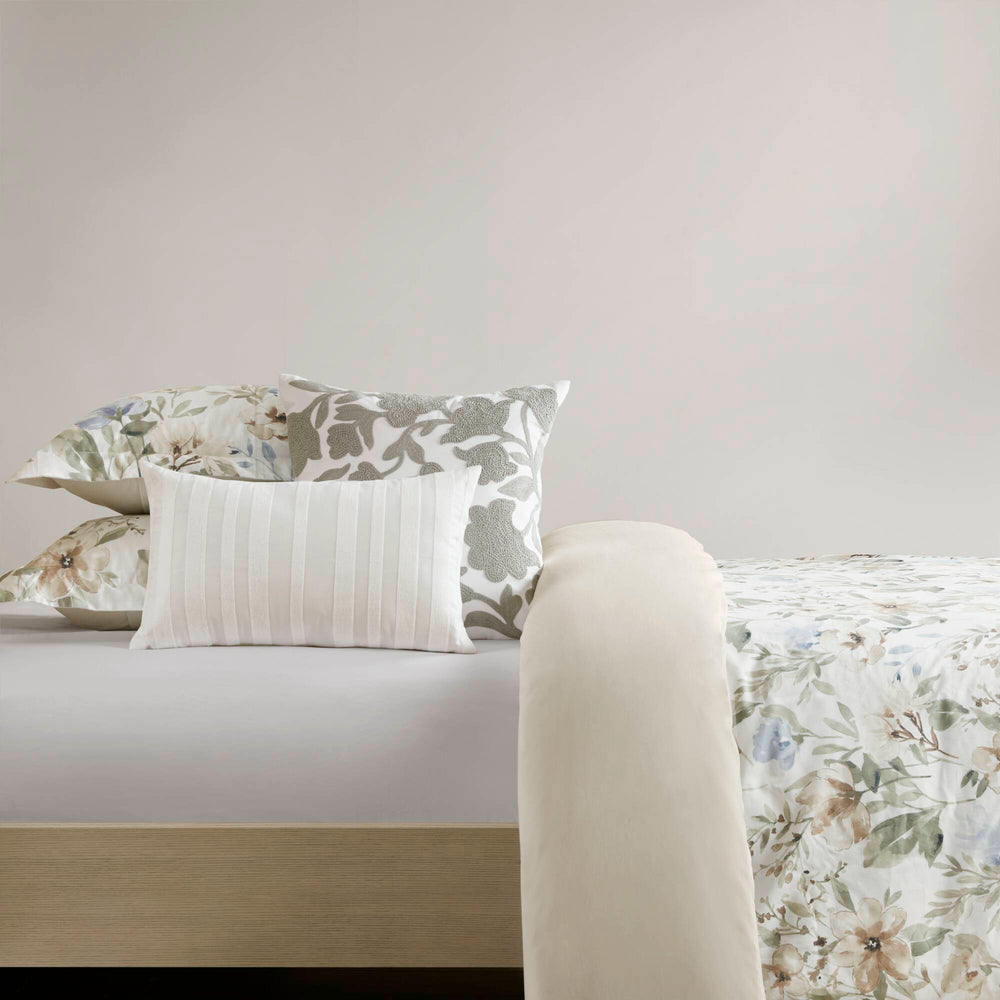5PCS Full/Queen  Cotton Sateen Print Duvet Set Media 19