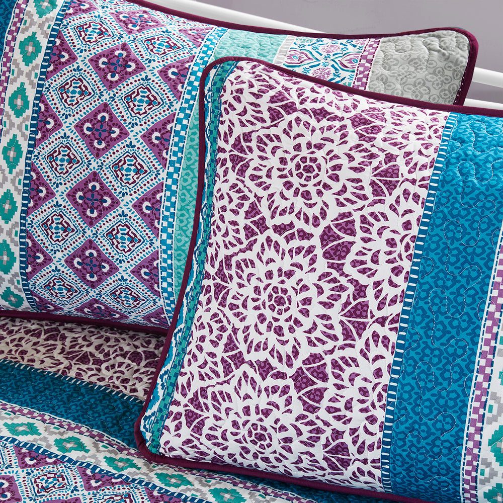 Daybed 6 Piece Boho Reversible Daybed Set Media 9