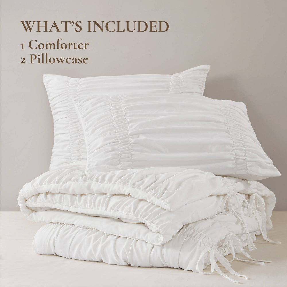 2PCS Twin/Twin XL Comforter Set Media 3
