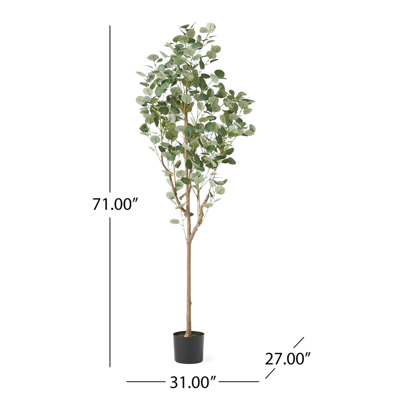 180CM ARTIFICIAL EUCALYPTUS TREE
