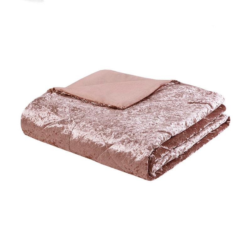 Full/Queen Velvet Duvet Cover Set with Throw Pillow
