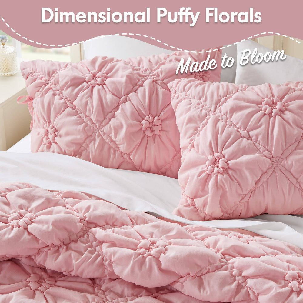 3PCS Full/Queen Comforter Set Media 2