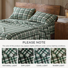 4-Piece 100% Cotton Printed Sheet Set perspective