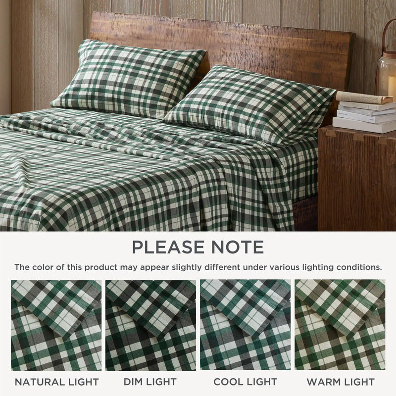 4-Piece 100% Cotton Printed Sheet Set