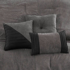 7 Piece Micro Corduroy Comforter Set perspective