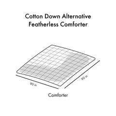 Cotton Down Alternative Featherless Comforter perspective