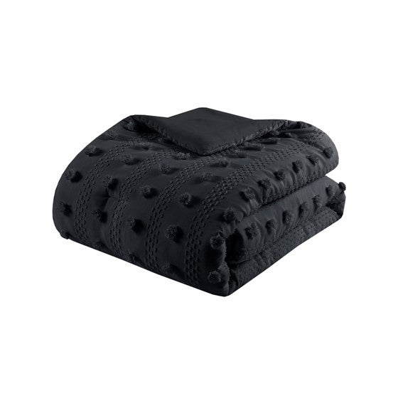 King/Cal King Clip Jacquard Comforter Set Media 4