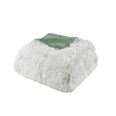 Shaggy Faux Fur Comforter Mini Set perspective