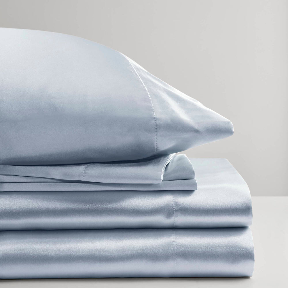 6 PCS King Luxury Sheet Set Blue Media 12