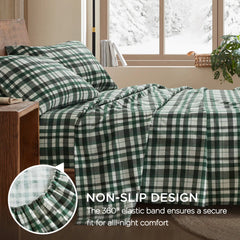 4-Piece 100% Cotton Printed Sheet Set perspective