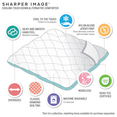 Oversized Down Alternative Comforter perspective