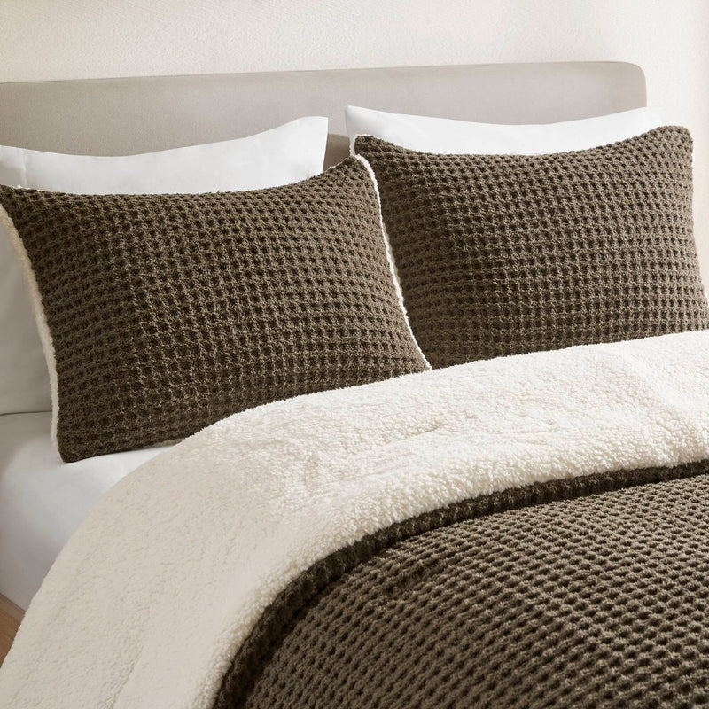 Knit Chenille Comforter Set Full/Queen
