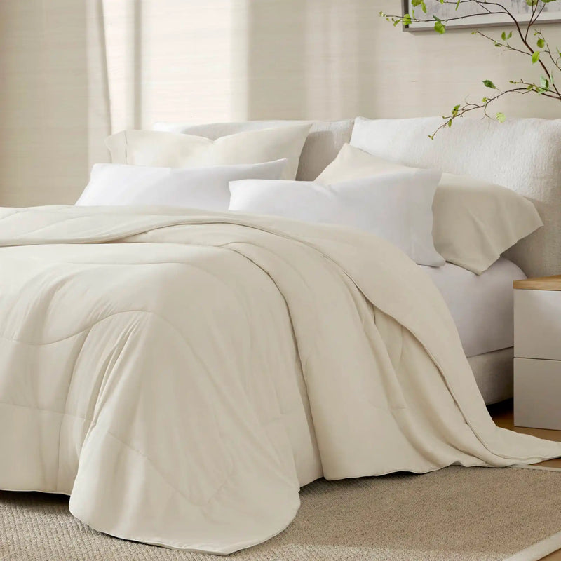 1-Piece Reversible Tencel Comforter Blanket