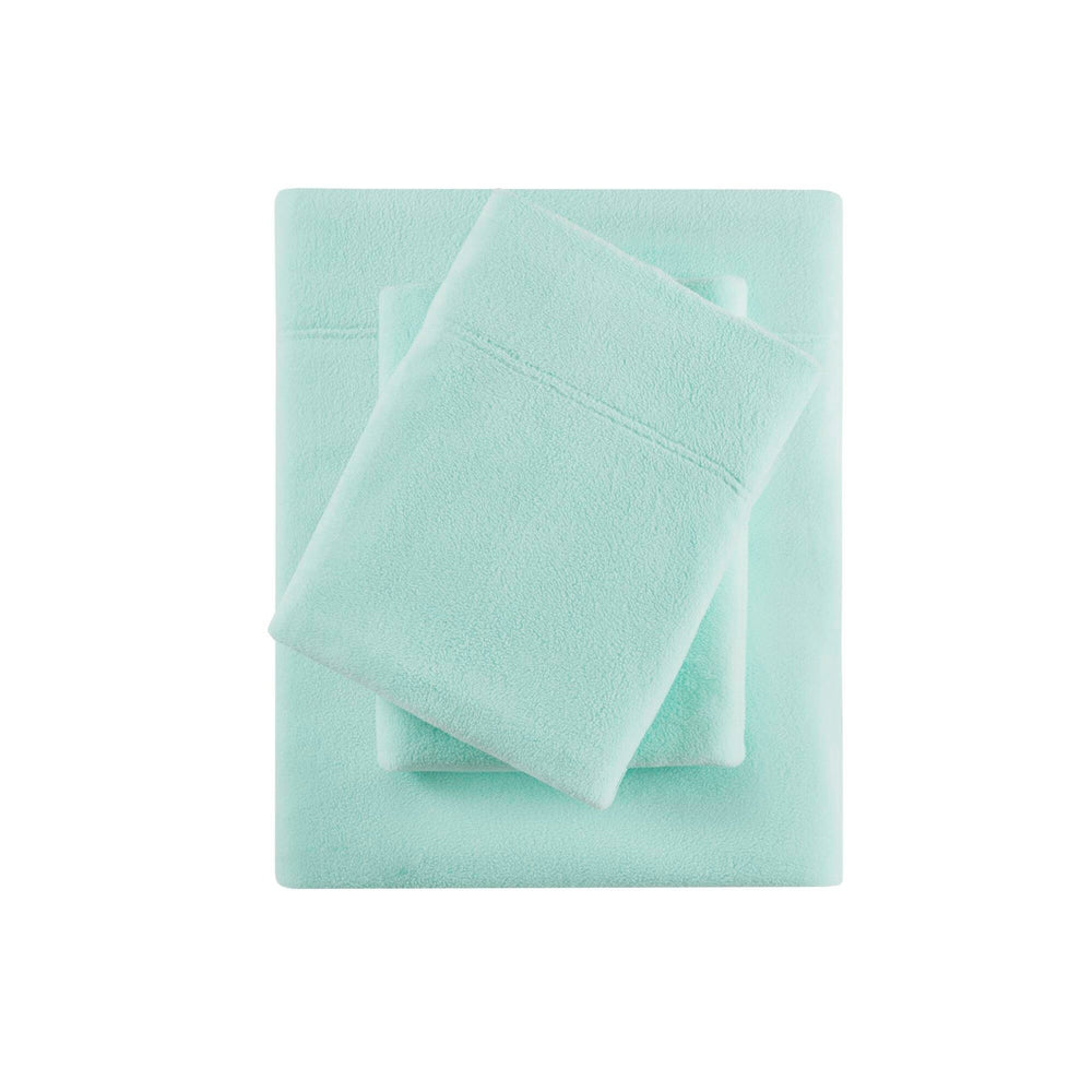 4 PCS Queen Sheet Set Aqua Media 14