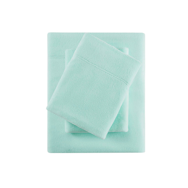 4 PCS Queen Sheet Set Aqua