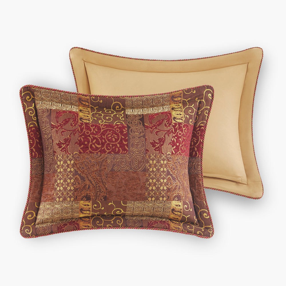 4 Piece Brown Comforter Set Brown Queen Media 11