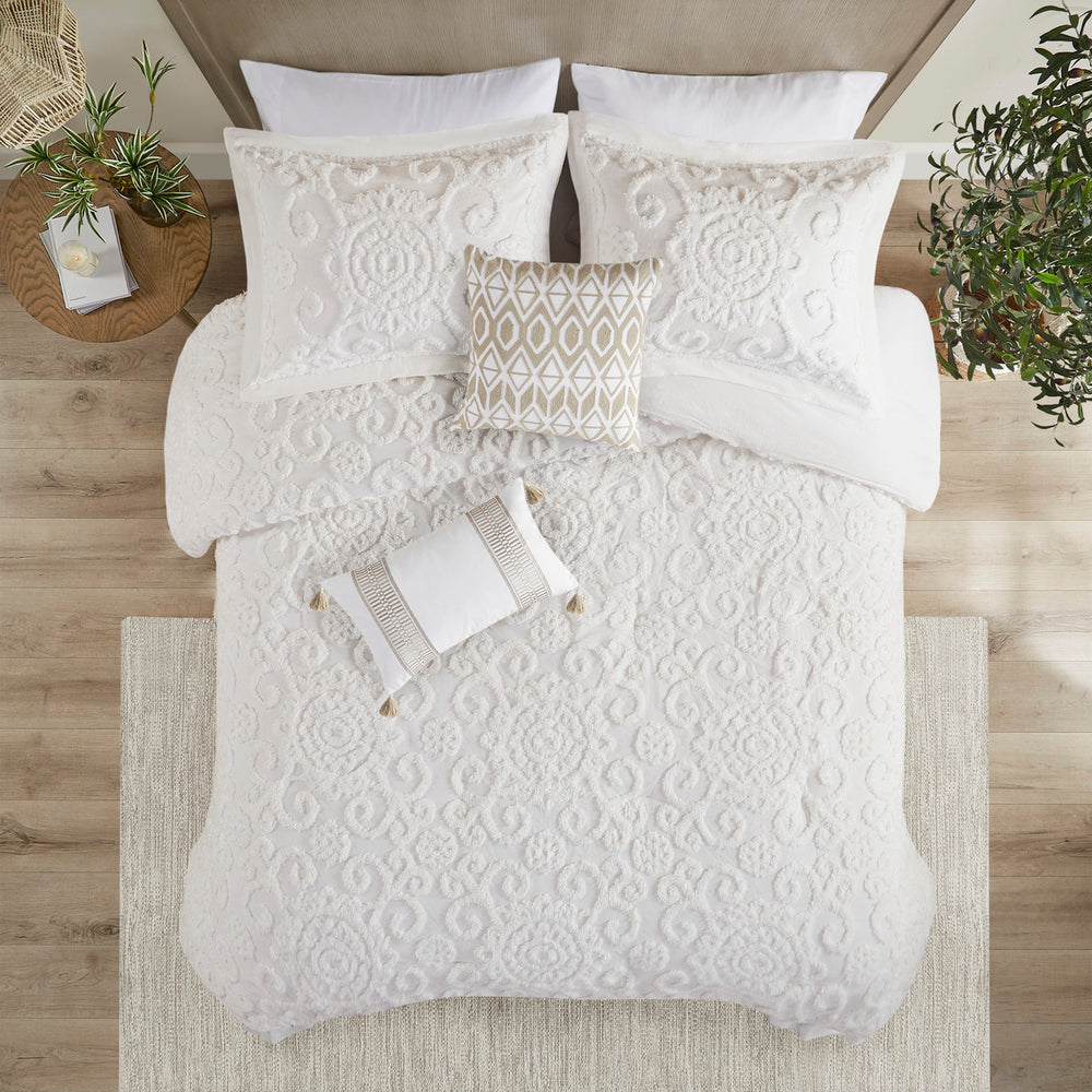 Comforter Mini set Ivory King Media 11