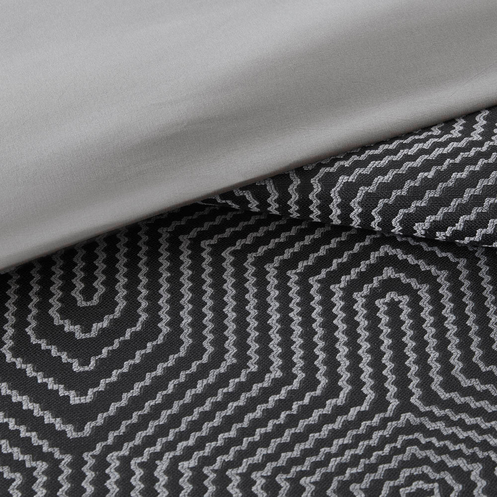 8 Pieces Queen Comforter Set,Black Multi Media 9