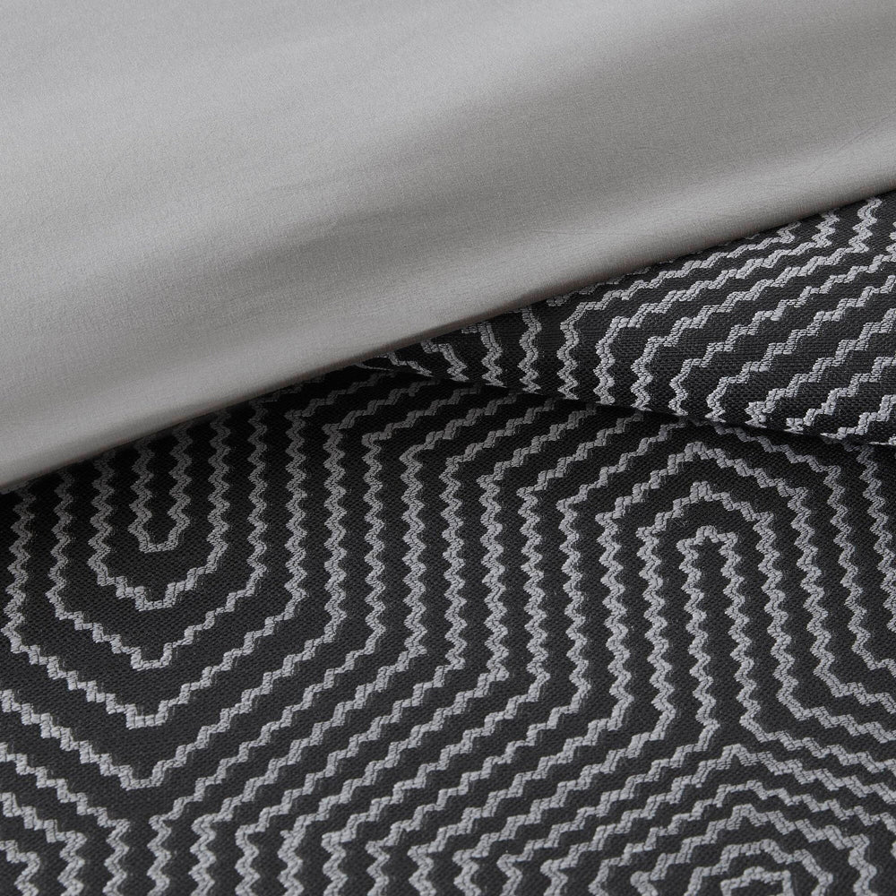 8 Pieces Queen Comforter Set,Black Multi Media 9
