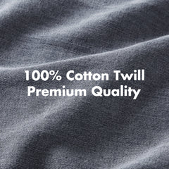 3PCS Twill Washed Duvet Set perspective