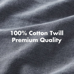 3PCS Twill Washed Duvet Set perspective