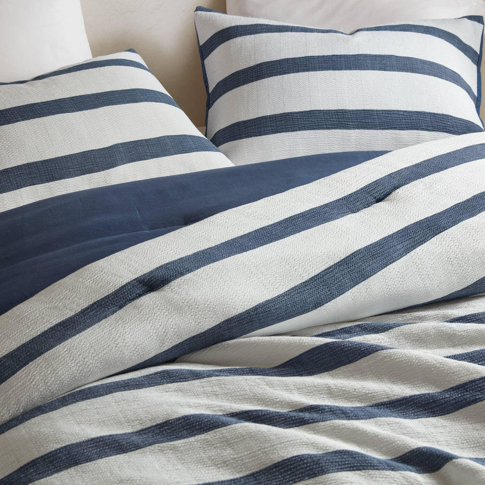 3-Piece King/Cal King Yarn-dyed striped comforter Media 16