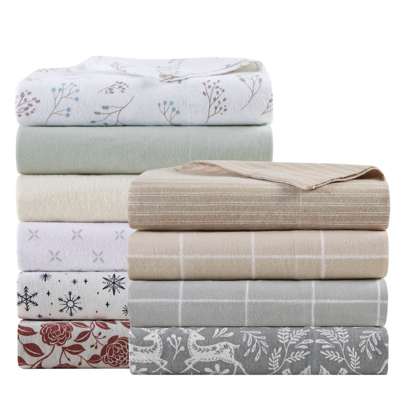 4-Piece 100% Cotton Printed Sheet Set