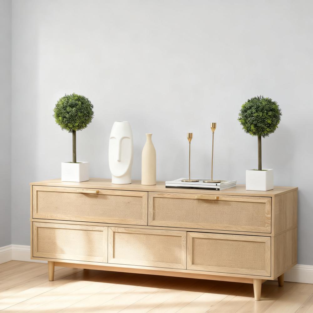 2 pcs Artificial Plants Fake Boxwood Topiary Balls with 114 PE Leaves Media 6
