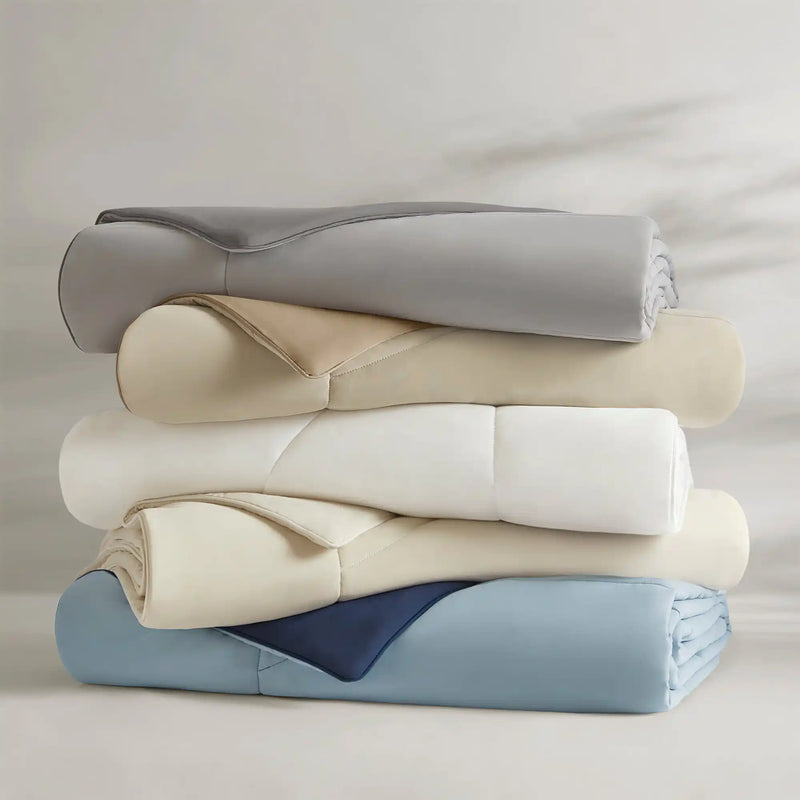1-Piece Reversible Tencel Comforter Blanket