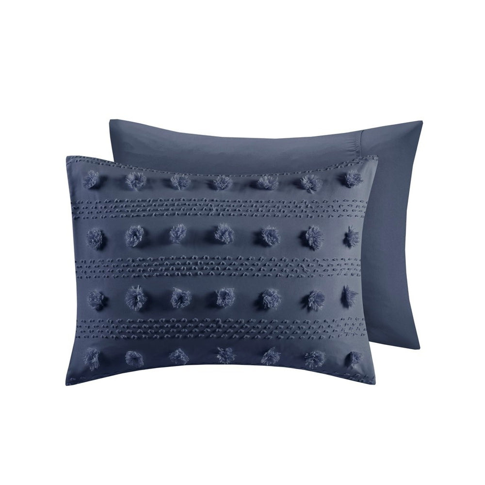 King/Cal King Clip Jacquard Comforter Set Media 7