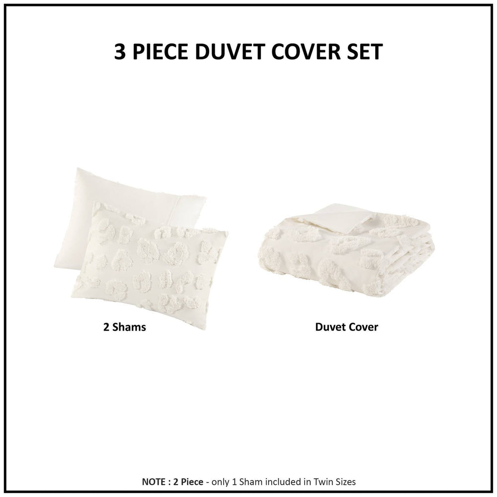 Animal Chenille Duvet Cover Set King/Cal King Media 4
