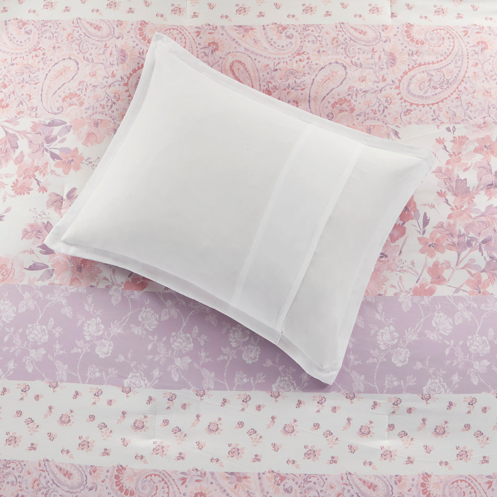 Floral Paisley Comforter Set Full/Queen Media 19
