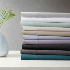4-Piece Cooling Cotton Blend Sheet Set perspective