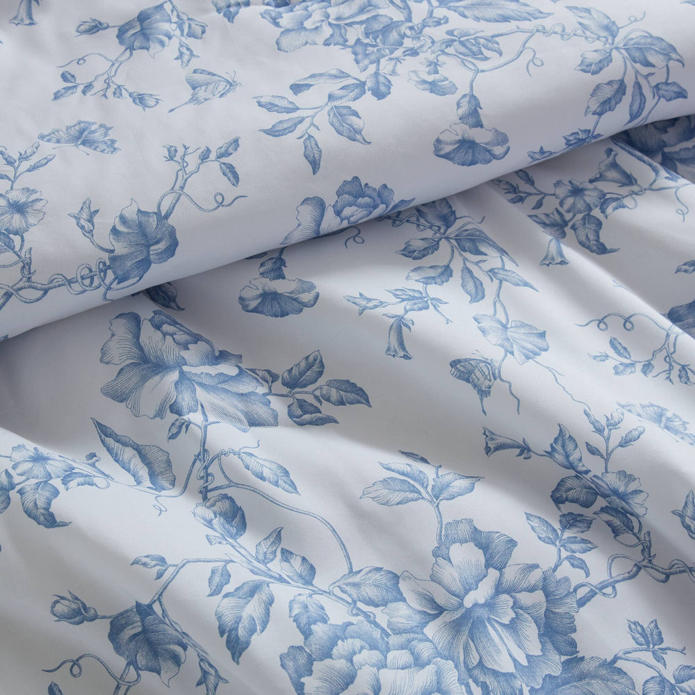 5 Pieces King Comforter Set with Decorative Pillows,Blue Media 6