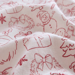 100% Cotton Pigment Printed Sheet Set perspective