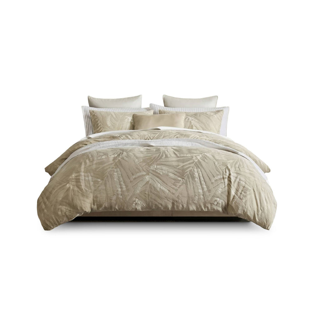 3 Pieces King Cotton Duvet Set,Linen Media 16
