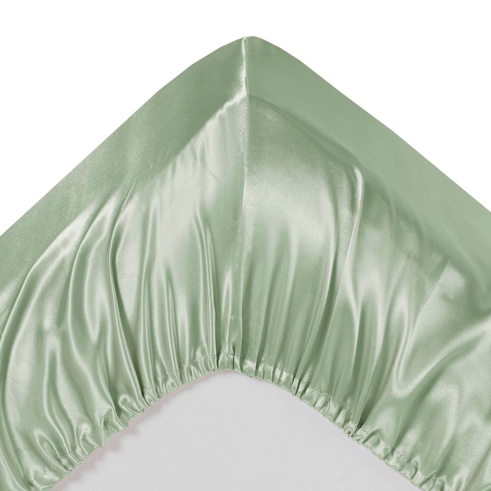 6 PCS Queen Luxury Sheet Set Sage Media 11