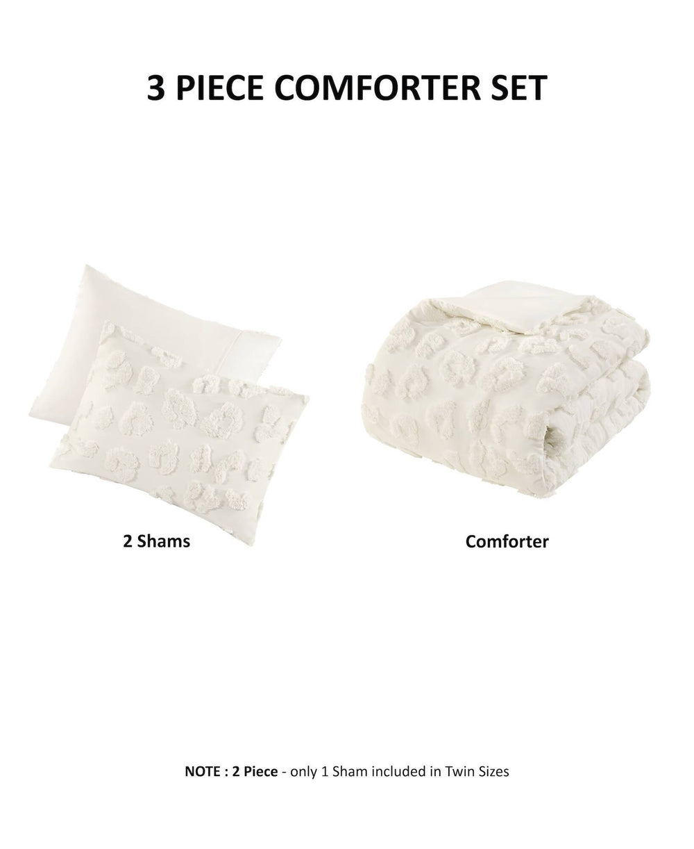 Animal Chenille Comforter Set Twin/Twin XL Media 5