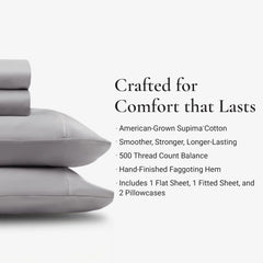 Cotton Sheet Set perspective
