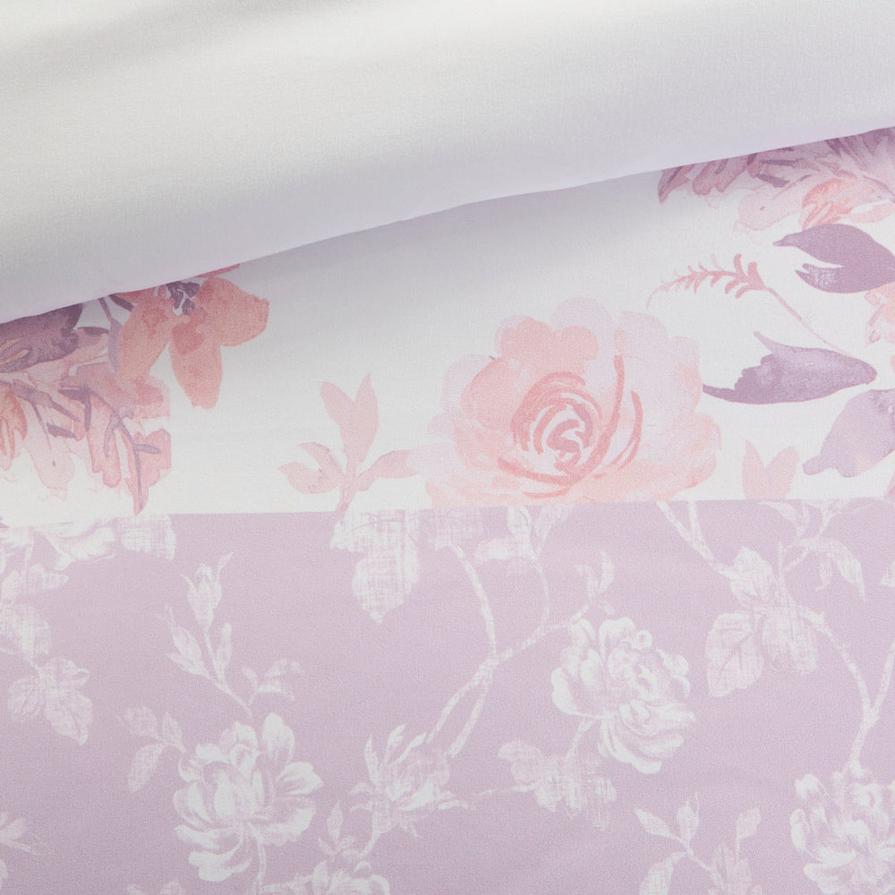 2PCS Twin/Twin XL Floral Paisley Duvet Cover Set Media 6