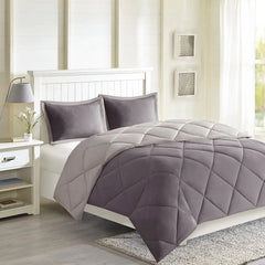 3M Scotchgard Diamond Quilting Reversible Down Alternative Comforter Set perspective