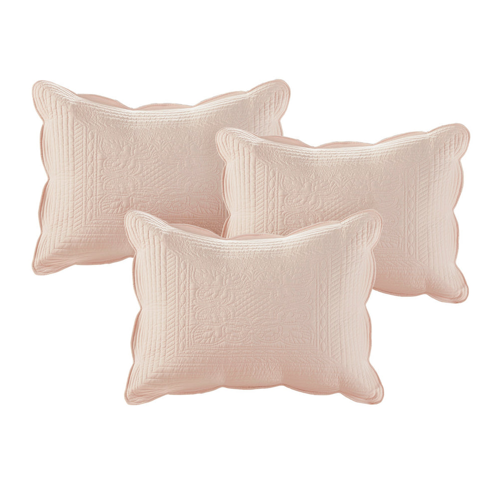 6 Piece Reversible Scalloped Edge Daybed Cover Set Blush Daybed Media 4