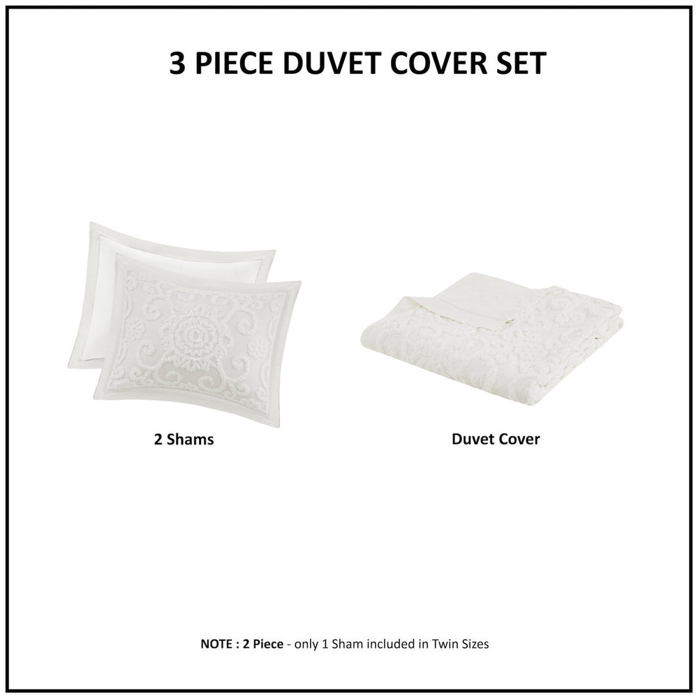 Duvet Mini Set Ivory King Media 7