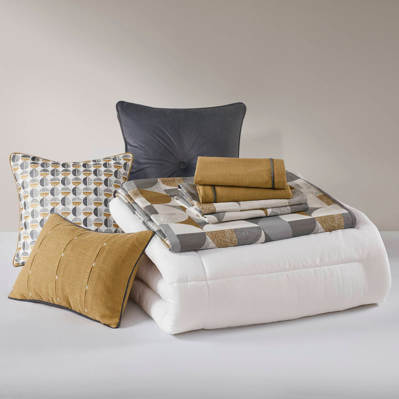 Jacquard Oversized Duvet Style Comforter Set