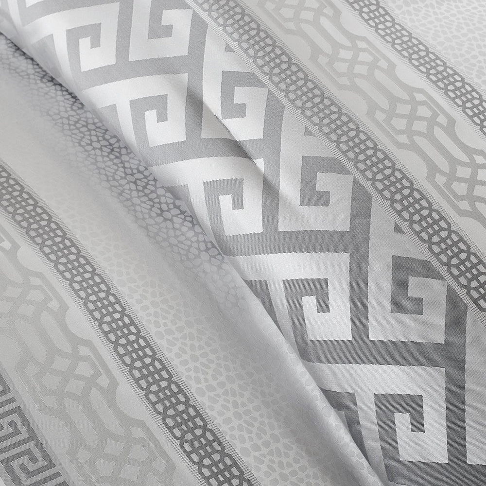 7 Piece Comforter Set Grey Queen Media 5