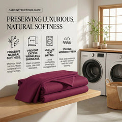 Bamboo Sheet Set Organic Bamboo & Oeko-Tex Certified Soft Sleep Comfort perspective