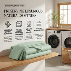 Bamboo Sheet Set Organic Bamboo & Oeko-Tex Certified Soft Sleep Comfort perspective