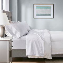 4-Piece HeiQ Smart Temperature Cotton Blend Sheet Set perspective