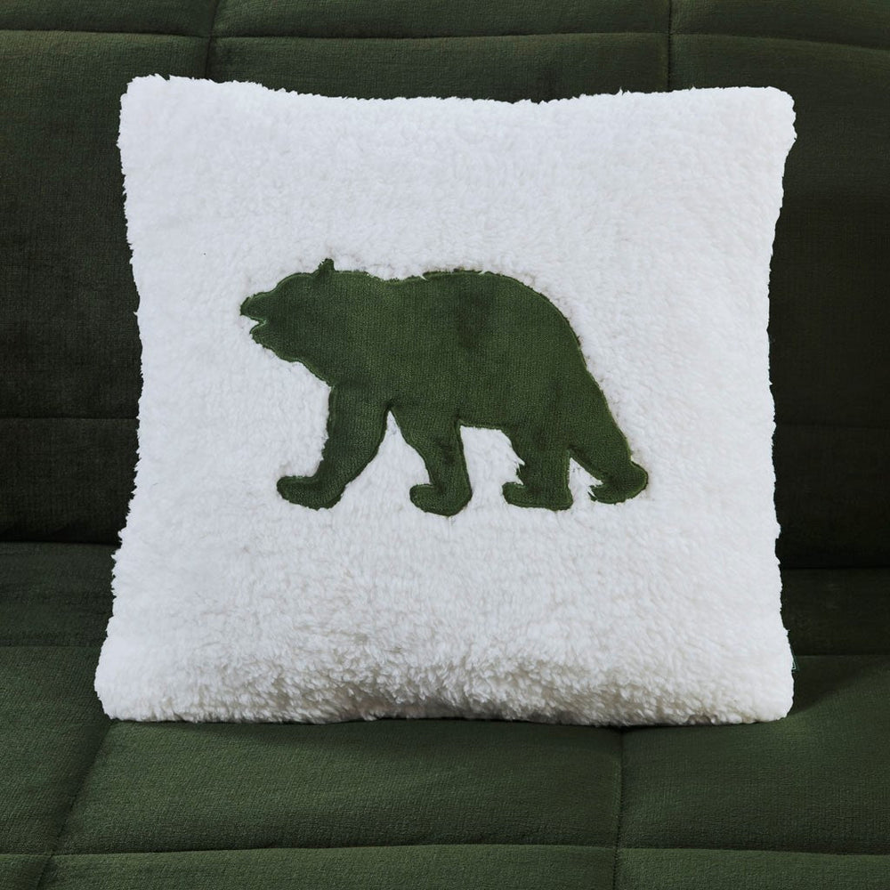 Full/Queen Plush to Sherpa Down Alternative Comforter Set Media 3