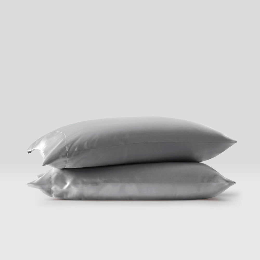 4 PCS Twin Luxury Sheet Set Grey Media 18